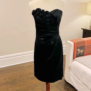 White House Black Market Strapless Cocktail Dress